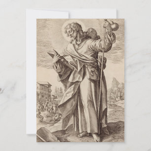 Sint-Jacobus de Meerdere een van Twaalf Apostelen Kaart