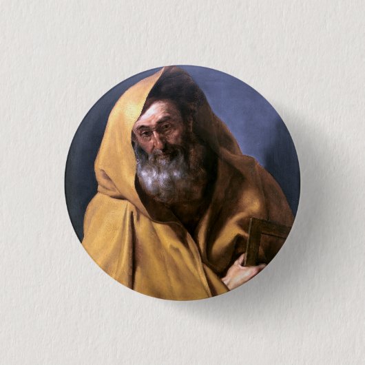 Sint-Jacobus de Meerdere van Rubens Ronde Button 3,2 Cm (Voorkant)