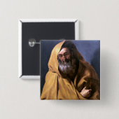 Sint-Jacobus de Meerdere van Rubens Vierkante Button 5,1 Cm (Voorkant /achterkant)