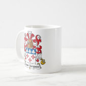 Sint-Jacques Family Crest Koffiemok (Voorkant links)