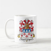 Sint-Jacques Family Crest Koffiemok (Links)