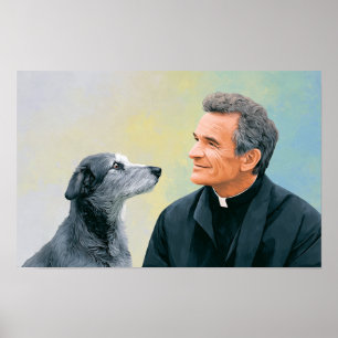 Sint Jan Bosco: De Beschermer en de Vriend Poster