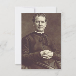 Sint Jan Bosco Priester en belijder Bedankkaart