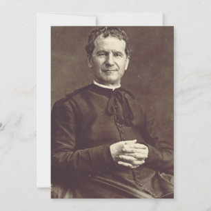 Sint Jan Bosco Priester en belijder  Bedankkaart