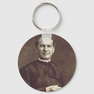 Sint Jan Bosco Priester en biechtvader Sleutelhanger