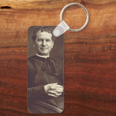 Sint Jan Bosco Priester en biechtvader Sleutelhanger (Achterkant)