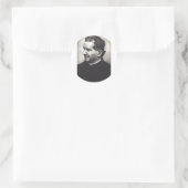 Sint Jan Bosco Vader en Leraar van de Jeugd Ronde Sticker (Tas)