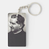 Sint Jan Bosco Vader en leraar van de jeugd Sleutelhanger (achterkant)