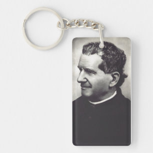 Sint Jan Bosco Vader en leraar van de jeugd Sleutelhanger