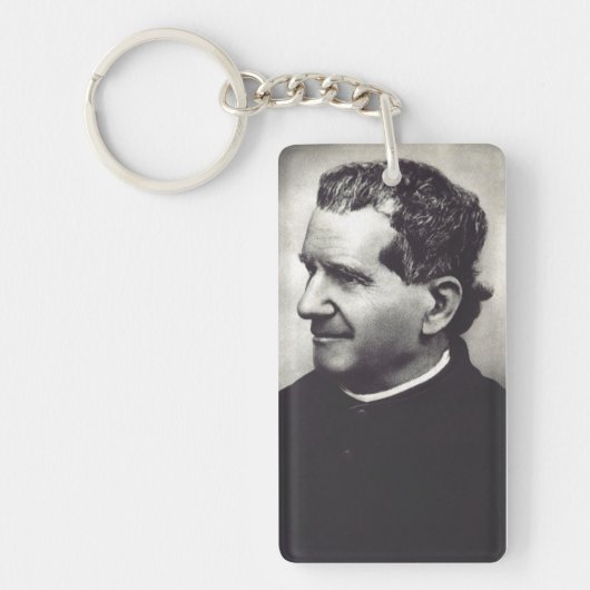 Sint Jan Bosco Vader en leraar van de jeugd Sleutelhanger (Voorkant)