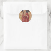 Sint Jan Cassianus Kerkvader Ronde Sticker (Tas)