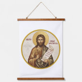Sint Jan de Doper Orthodoxe icoon Hangend Wandkleed (Voorkant)