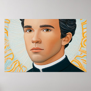 Sint Jan Neumann: Herder van het Geloof en Dienst Poster