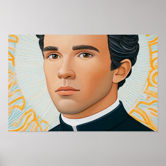 Sint Jan Neumann: Herder van het Geloof en Dienst Poster (Voorkant)
