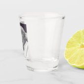 Sint-Jan-Paulus II De Grote Communicator Kunst Shot Glas (Rechts)