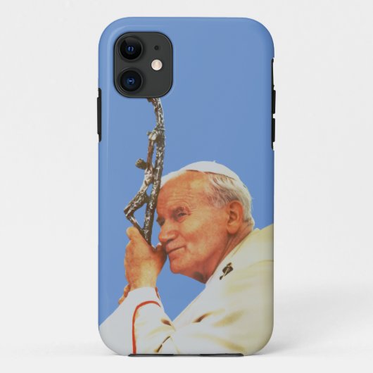 Sint Jan Paulus II De Grote Communicator Schone Ku Case-Mate iPhone Case (Achterkant)