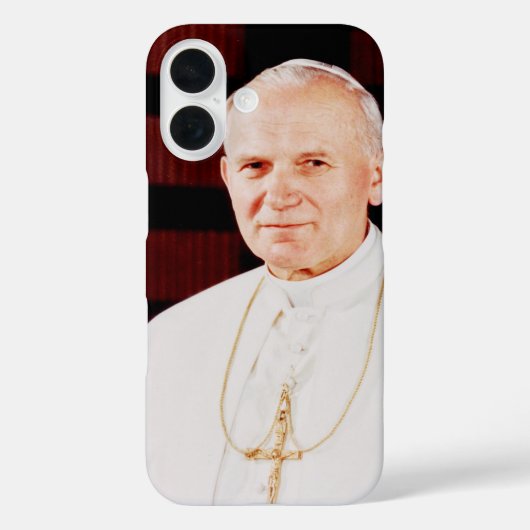 Sint Jan Paulus II De Grote Communicator Schone Ku Case-Mate iPhone Case (Achterkant)