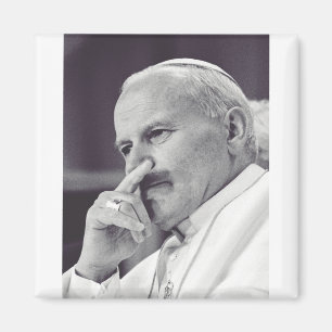 Sint Jan Paulus II De Grote Communicator Schone Ku Magneet
