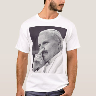 Sint Jan Paulus II de Grote Communicator Schone Ku T-shirt
