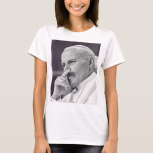 Sint Jan Paulus II de Grote Communicator Schone Ku T-shirt