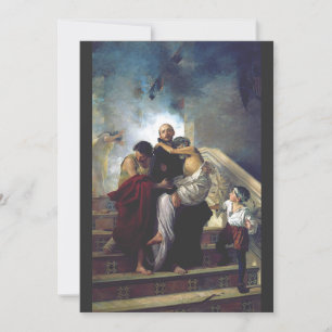 Sint Jan van God Patroon van Ziekenhuizen Katholie Kaart