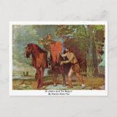 sint-jansbrood en het begin van de wedstrijd van m briefkaart (Voorkant)