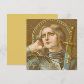 Sint-jansbrood (JM 28) Blank vierkant begroet (Voorkant / Achterkant)