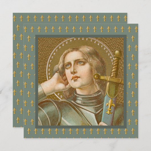 Sint-jansbrood (JM 28) Blank vierkant begroet (Voorkant / Achterkant)