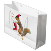 Sint-jansbrood met de tas van Sint-Nicholas Groot Cadeauzakje (Voorkant Gekanteld)