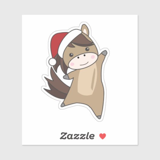 Sint-jansbrood met paarse Pony Sticker (Vel)