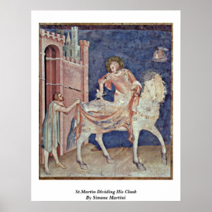 sint-jansbrood met Simone Martini Poster