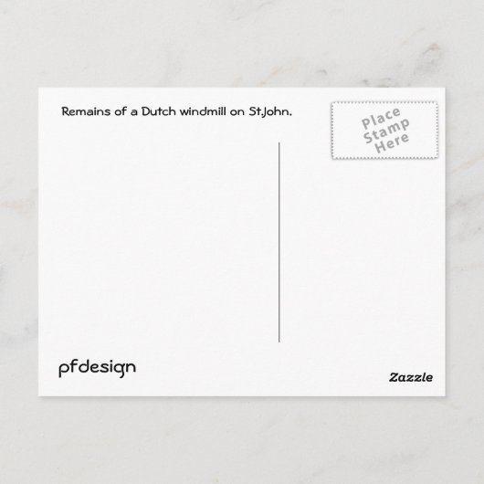 Sint-janskruid Briefkaart (Achterkant)