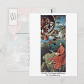 sint-janskruid de Evangelist , patmos van Hans Mem Briefkaart (Voorkant / Achterkant)