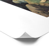 sint-janskruid de Evangelist , patmos van Hans Mem Poster (Hoek)