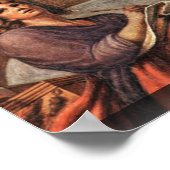 sint-janskruid de Evangelist van correggio Poster (Hoek)