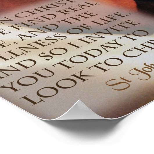 sint-janskruid II in gebeden Poster (Hoek)