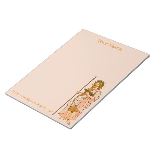 Sint-janskruid (RLS 06) 8,5 x11" Notitieblok (Schuin)