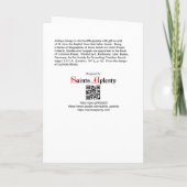 Sint-janskruid (RLS 06) Blanco Wenskaart Kaart (Achterkant)