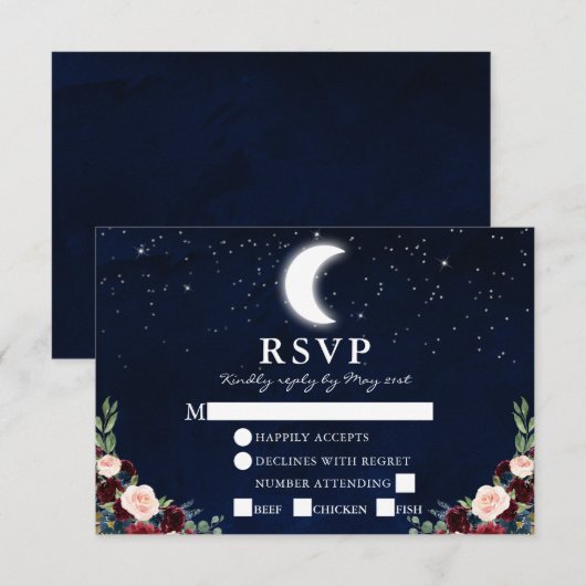 Sint-Janskruid RSVP Kaartje (Voorkant / Achterkant)