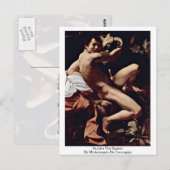 sint-janskruid van Michelangelo da caravaggio Briefkaart (Voorkant / Achterkant)