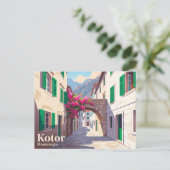 Sint-Janssteeg Montenegro Briefkaart (Staand voorkant)