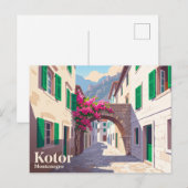 Sint-Janssteeg Montenegro Briefkaart (Voorkant / Achterkant)