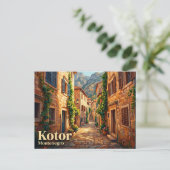 Sint-Janssteeg Montenegro Briefkaart (Staand voorkant)