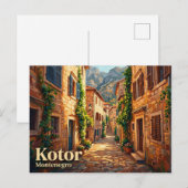 Sint-Janssteeg Montenegro Briefkaart (Voorkant / Achterkant)