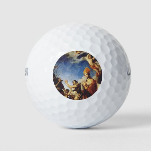 Sint-Januaris, bisschop van Benevento - Schone Kun Golfballen (Voorkant)