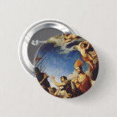 Sint-Januaris, bisschop van Benevento - Schone Kun Ronde Button 5,7 Cm (Voorkant /achterkant)