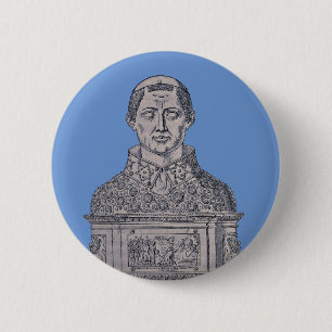 Sint-Januaris, bisschop van Benevento - Schone Kun Ronde Button 5,7 Cm