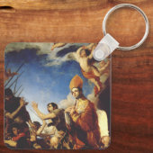 Sint-Januaris, bisschop van Benevento - Schone Kun Sleutelhanger (Achterkant)