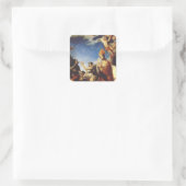 Sint-Januaris, bisschop van Benevento - Schone Kun Vierkante Sticker (Tas)