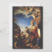 Sint Januarius Bisschop van Benevento Bedankkaart (Voorkant)